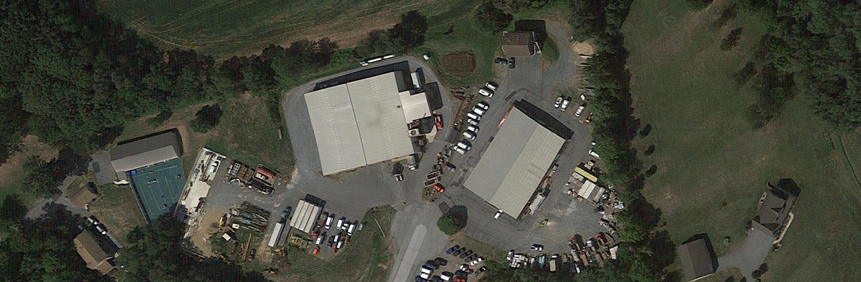 A top down view of our Machine Shop facility